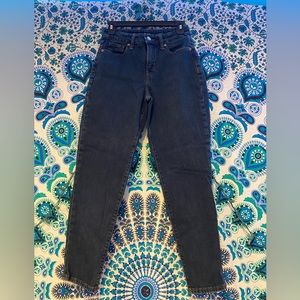 Old Navy high rise O.G. straight jeans; size 2